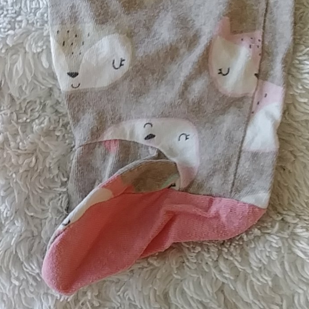 🍼🚼🎶 Sleeper with Fox Pattern - Picture 4 of 7